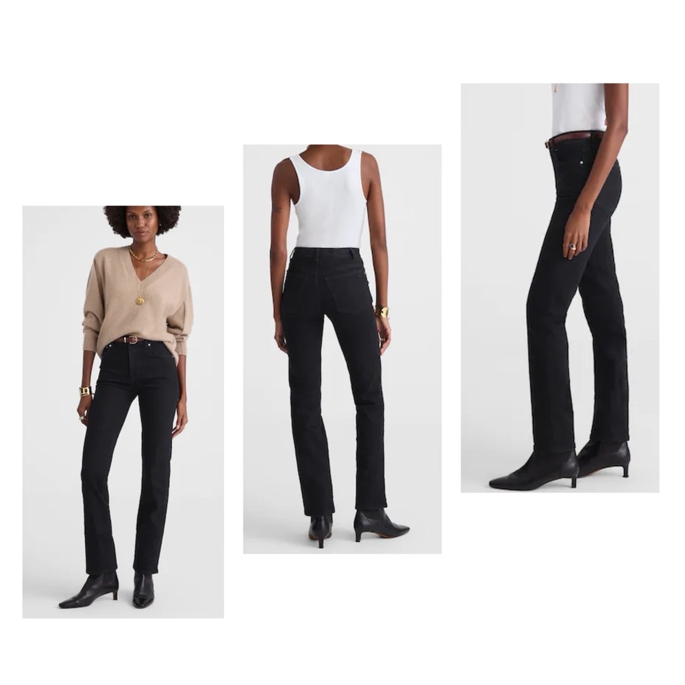 MADEWELL The Longline Straight Jean Size 24 NWT MSRP $148